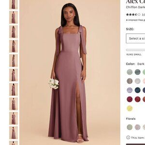 Birdy Grey Alex Convertible Dress Dark Mauve